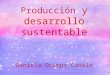 Produccion y desarrollo sustentable daniela yoyo