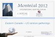 Forum MontréAl 2012   PréSentation To Partners 120116
