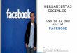Redes Sociales: Facebook