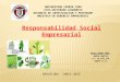 Mapa responsabilidad social empresarial