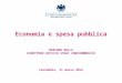Economia e spesa pubblica. Chart 15° Forum Confcommercio