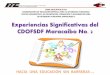 Experiencias significativas CEDOFSDF Maracaibo 2 (2012-2014)