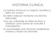 Historia clínica