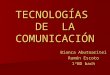 Tecnologías de la comunicación