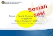 Paparan sosialisasi revisi anggaran 2015