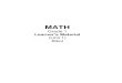 Math gr. 1 l ms (q1)