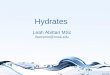 Hydrates lecture