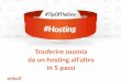 Hosting: trasferire Joomla da un hosting all'altro   #TipOfThaDay