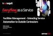 Facilities Management - Extending Service Automation to Outside Contractors