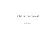 China medieval