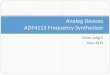 ADF4113 Frequency Synthesizer 驅動程式實作