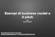 Esempi di business model e il pitch (vers. 2015)