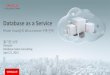 [2015 Oracle Cloud Summit] 3. Database as a Service_Private Cloud상의 DB as a Service 구축 전략