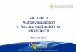 Presentación factor 7   autoevaluación