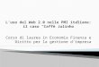 L'uso del Web 2.0 nelle PMI italiane: il caso "Caffè Julinho"