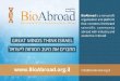 BioAbroad in Hebrew מצגת על ארגון ביו אברוד