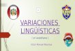 Variaciones linguisticas