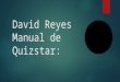 Manual de quizstar por David Reyes