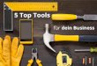 5 Top Tools für dein Business