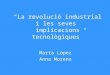 La revolució industrial i les seves aplicacions
