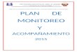 Plan de monitoreo 2015