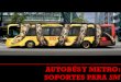 Autobús y metro: soportes para street marketing