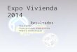Estadísticas Expo Vivienda 2014