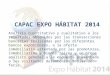 Estadísticas Capac Expo Hábitat 2014