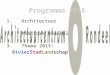 Presentatie programma 2015 Architectuurcentrum Rondeel