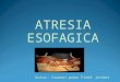 Atresia esofagica