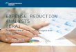 Презентация Expenses Reduction Analysts 2015 05 05