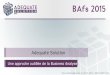 BAFS 2015 Genève: Atelier BPMS - Une démarche outillée de BA : Adequate Solution