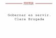 Presentación gobiernos municipales de morena por Clara Brugada Molina
