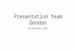 DB Infrastructure Challenge - Team Geodan