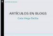 Fran bravo gestión de presencia en internet - BLOGS - Cata Vega Sicilia