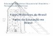 Educação e Sistema Educacional Brasileiro – Perspectivas Históricas