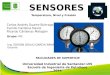 Sensores de Temperatura, Presión y Nivel