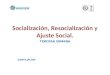 CLASE 3 Socialización, Resocialización y Ajuste Social