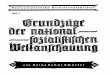 Nationalpolitische Aufklärungsschriften Heft 01 - Grundzüge Der Nationalsozialistischen Weltanschauung (1942, 32 S., Scan, Fraktur)