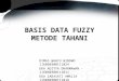 Basis Data Fuzzy Metode Tahani