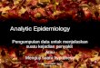 Analytllic Epidemiology