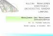 Manajemen Dan Manajemen Infrastrukturb Uii 03-04jan2014