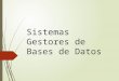 PRE4 - Sistemas Gestores de Bases de Datos (1)