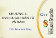 Chuong 05 - Overload Toan Tu Va Ham