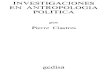 CLASTRES, PIERRE 1981- Investigaciones en Antropologia Politica