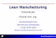 Lean Manufacturing ( 21 Avril 2006 )