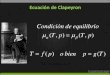 ecuación deCalpeyron
