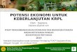 Potensi Ekonomi Untuk Keberlanjutan KRPL Wil Tengah4