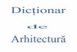 Dictionar termeni arhitectura
