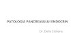 patologia pancreasului endocrin